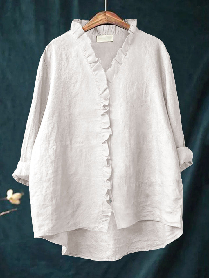 Kenza - Stylish and Comfortable Ruffle Top